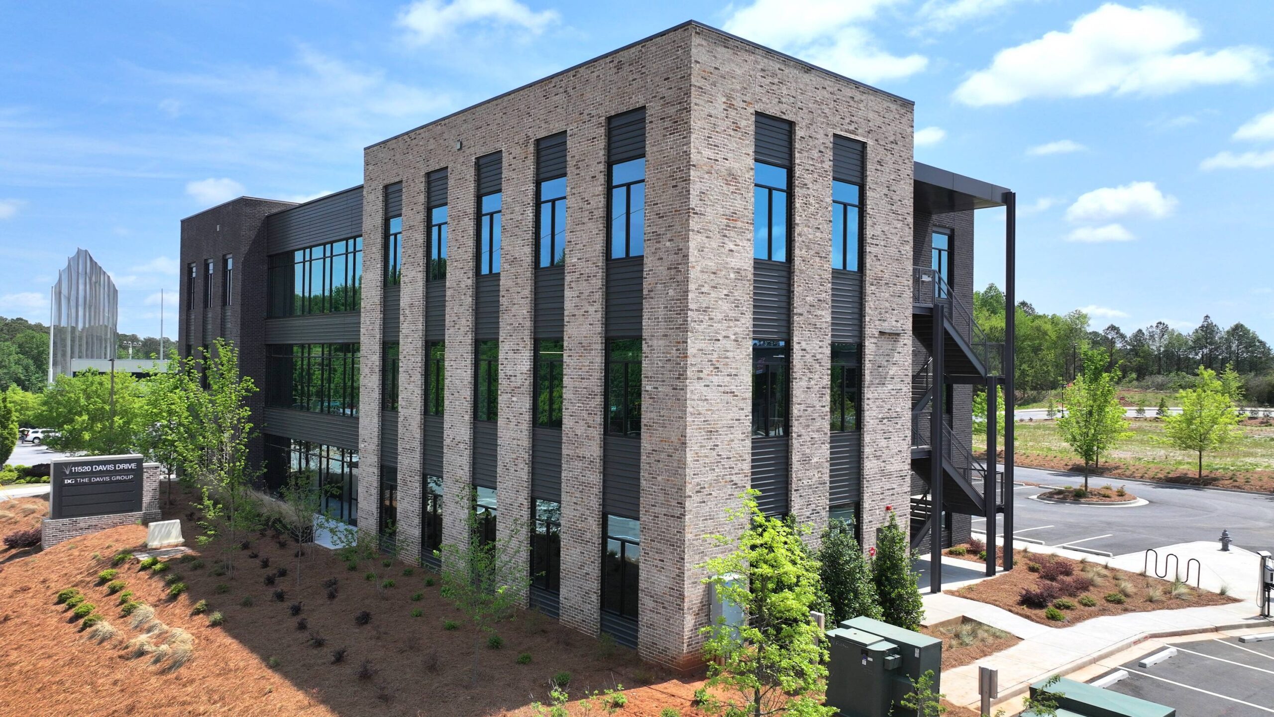 exterior shot of office building